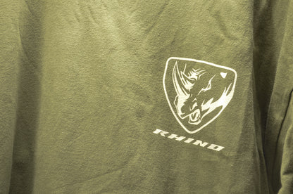 Large Green Rhino Tee NOS