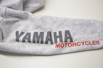OEM Yamaha Kids Large Gray Star Motorcycle Logo Hooded Sweatshirt NO