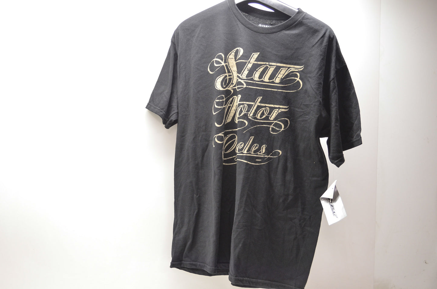 XL Star Motorcycles Logo Black Tee NOS