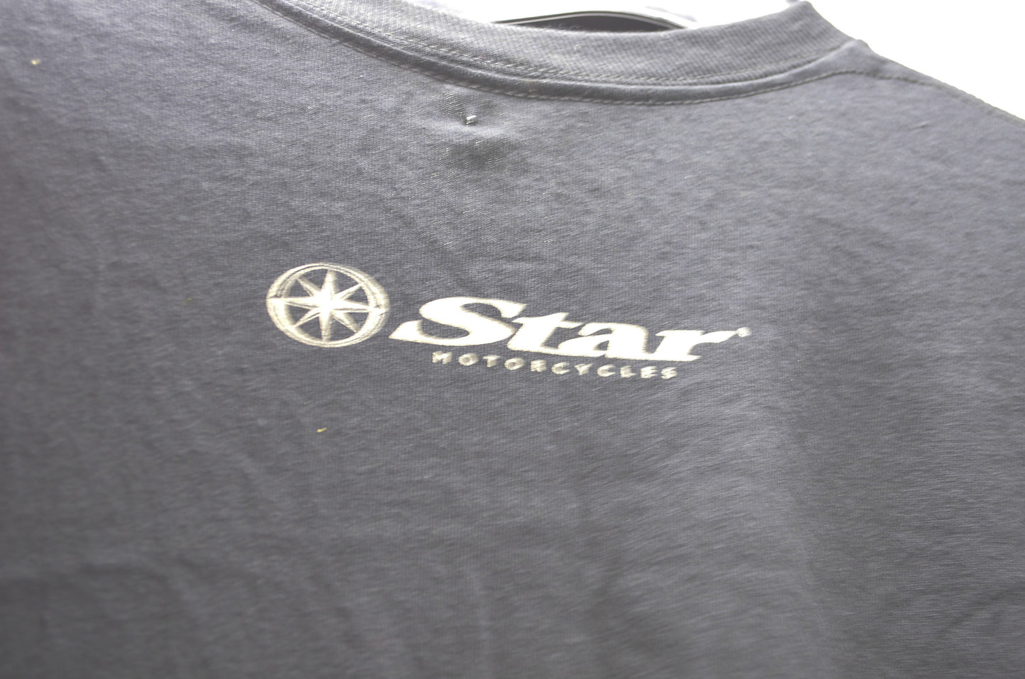 XL Star Motorcycles Logo Black Tee NOS