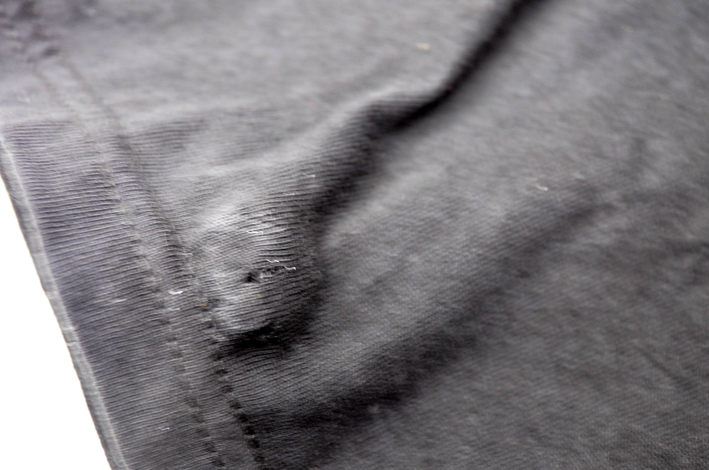 Large Black Star Motorcycle Logo Tee NOS