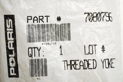 OEM Polaris 7080796 Threaded Clevis Qty 2 NOS