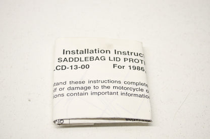 Saddlebag Lid Protector NOS