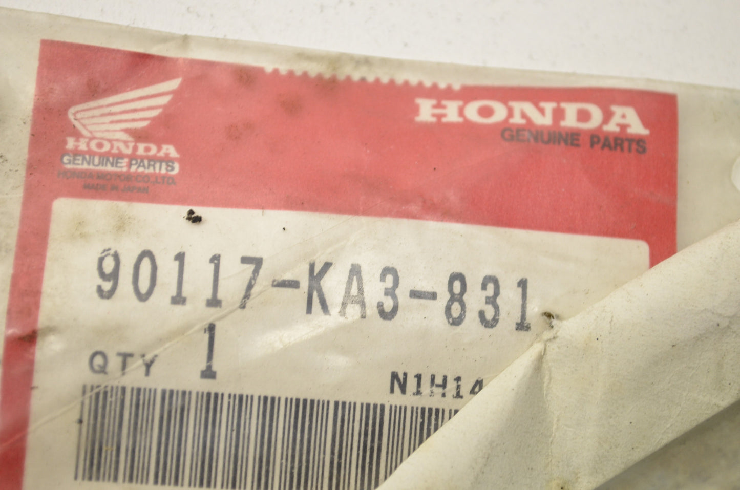OEM Honda 90117-KA3-831 Rear Swingarm Bolt NOS