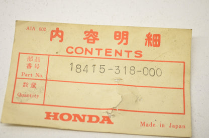 OEM Honda 18415-318-000 Left Muffler Protector NOS