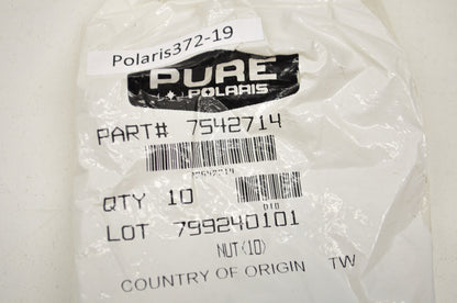 OEM Polaris 7542714 Nut Qty 5