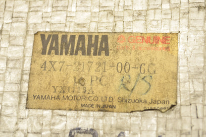 OEM Yamaha 4X7-21721-00-6G Side Cover 2 NOS