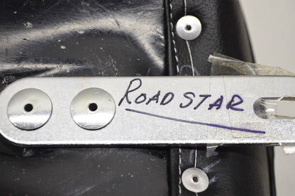 Road Star Black Comfort Cruise Pillion Pad NOS