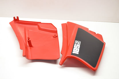 Red/Black Right/Left Side Cover Set XL185S NOS