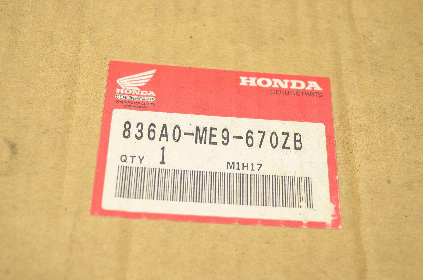 Black Left Side Cover 83 VT750C NOS