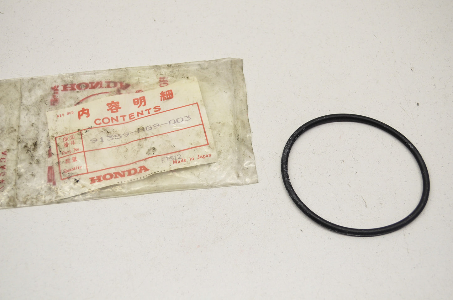 OEM Honda 91359-MG9-003 O-Ring (64.5X3.5) NOS