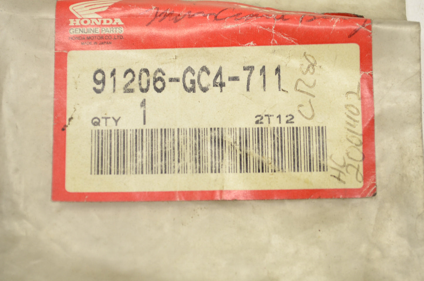 OEM Honda 91206-GC4-711 Oil Seal 22X40X8 NOS