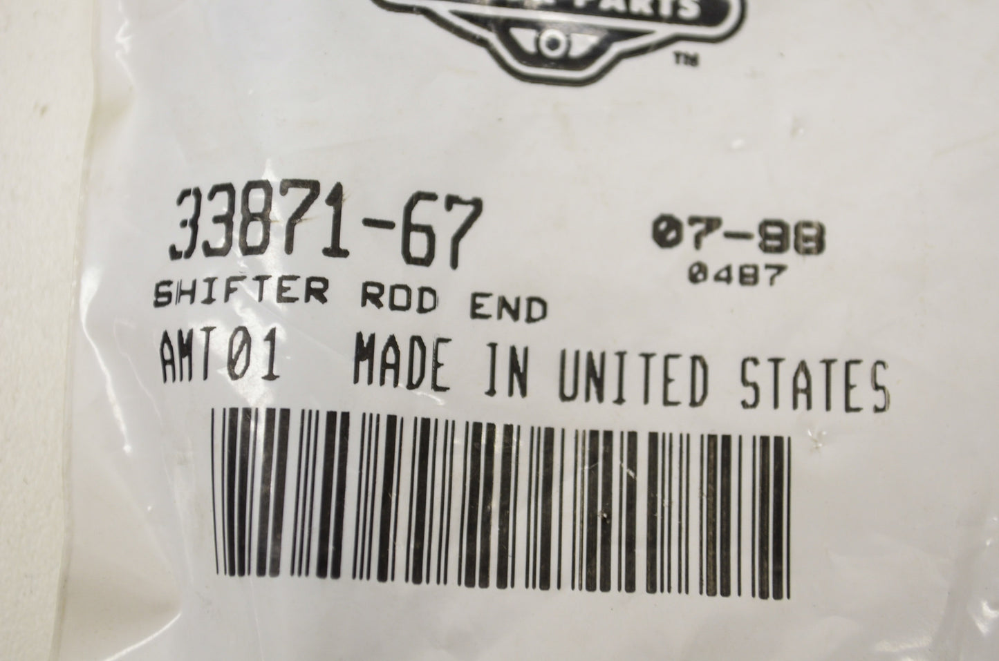 OEM Harley-Davidson 33871-67 Shifter Rod End NOS
