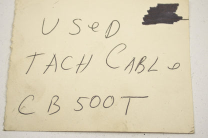 Tach Cable CB500T