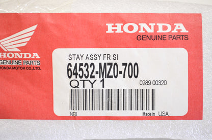 OEM Honda 64532-MZ0-700 Right Front Stay Assembly NOS