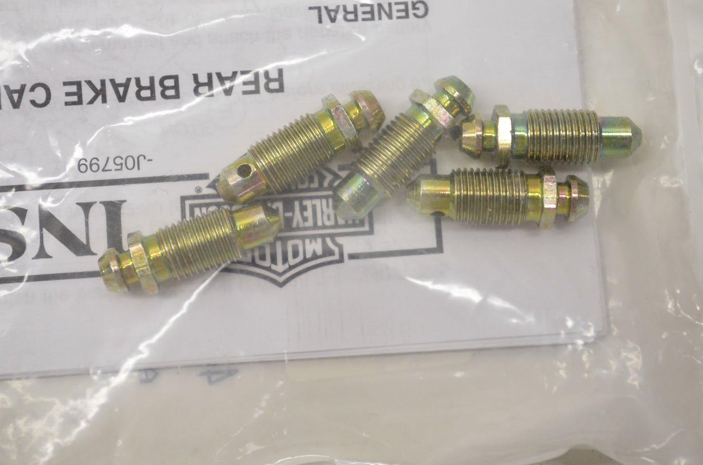 OEM Harley-Davidson 44048-83 Bleeder Screw Qty 5 NOS