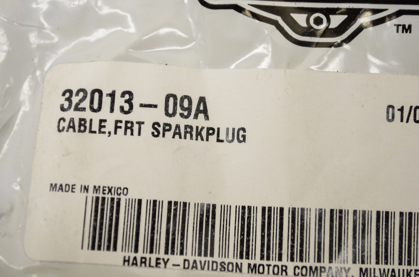 OEM Harley-Davidson 32013-09A Front Spark Plug Cable NOS