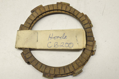 CB200 Clutch Plates Qty 3 NOS