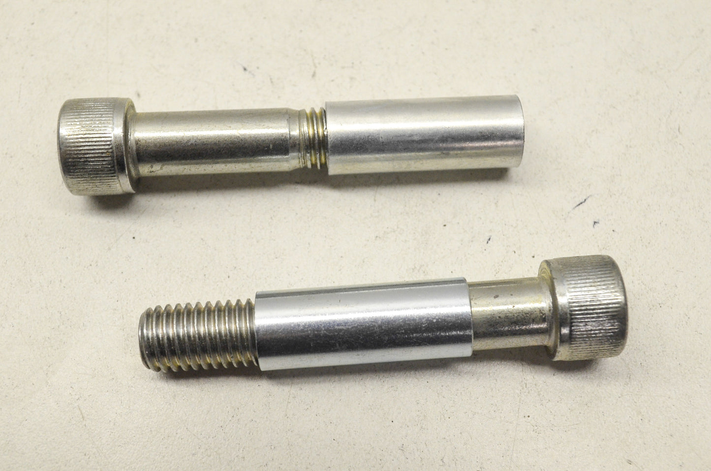 Double 'T' Fat Bars Hex Head Screws Qty 2 NOS
