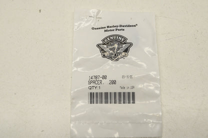OEM Harley-Davidson 14787-00 Spacer .200 NOS