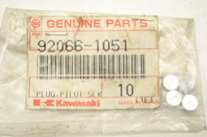 OEM Kawasaki 92066-1051 Pilot Screw Plug Qty 4 NOS