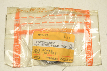 OEM Kawasaki 92055-1050 Fork Top Cap O-Ring Qty 2 NOS