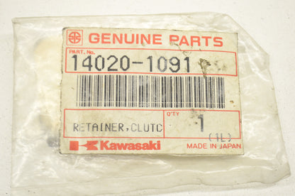 OEM Kawasaki 14020-1091 Clutch Release Retainer NOS