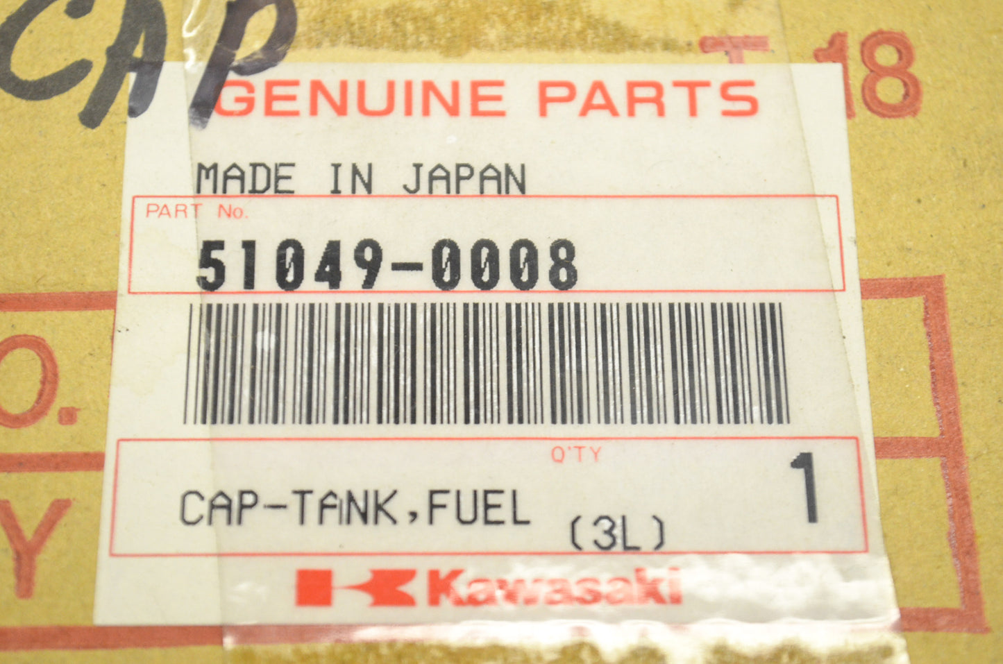 Fuel Tank Cap NOS
