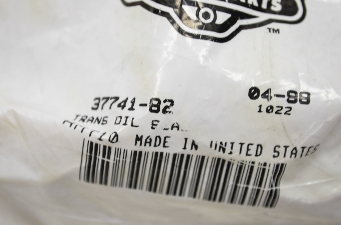 OEM Harley-Davidson 37741-82 Transmission Oil Seal NOS