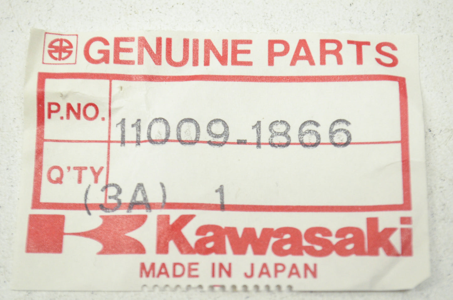 OEM Kawasaki 11009-1866 Exhaust Pipe Holder Gasket NOS
