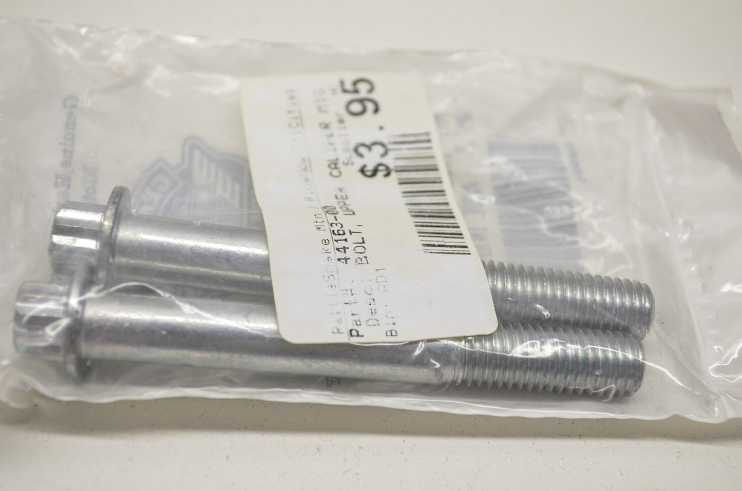 OEM Harley-Davidson 44163-00 Upper Caliper Mounting Bolt Qty 2 NOS