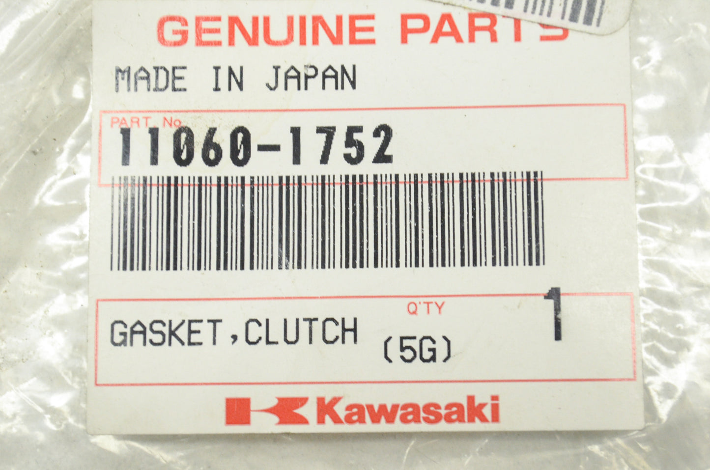 Clutch Cover Gasket NOS