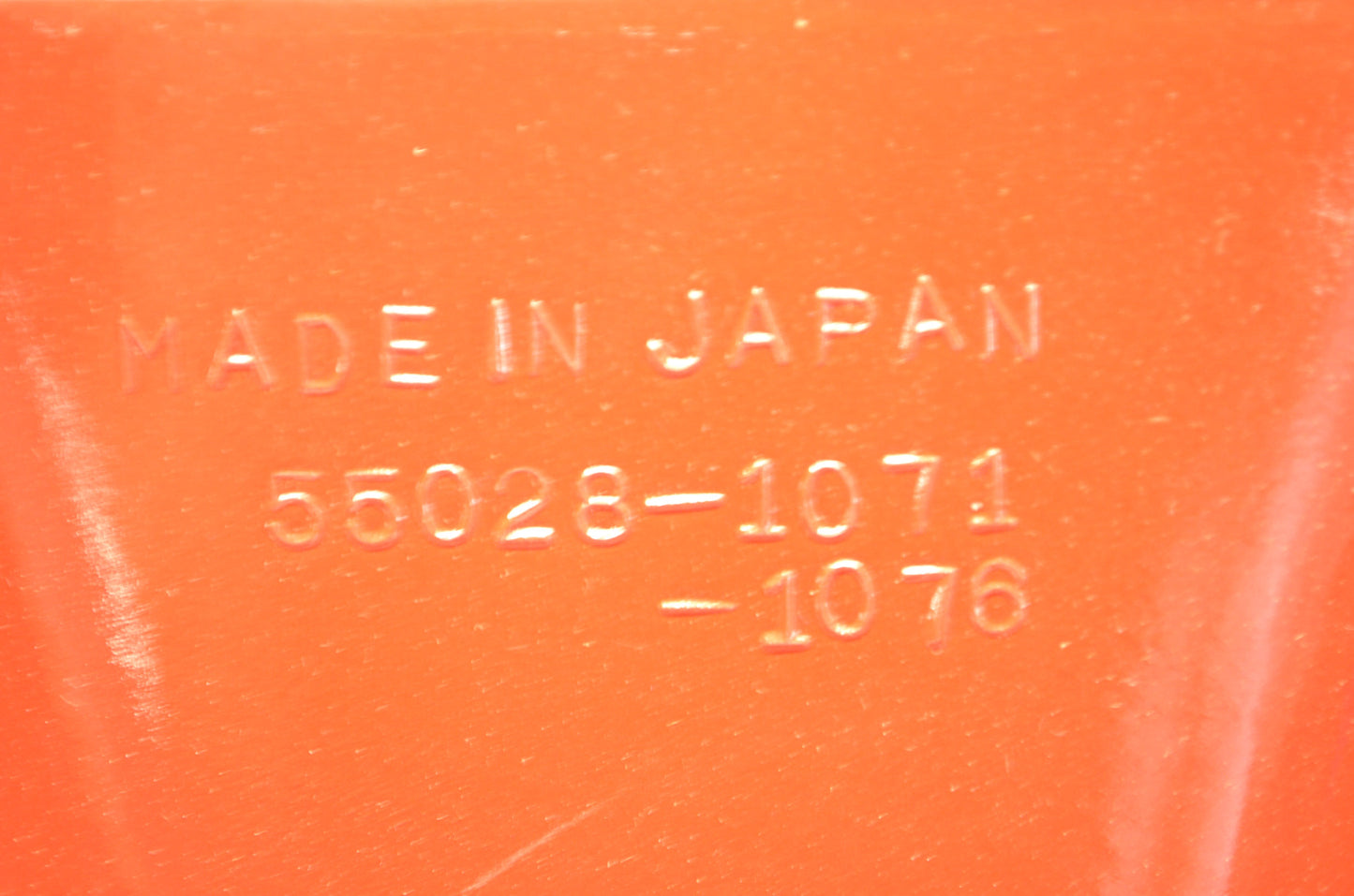 Red Center Lower Front Cowling NOS