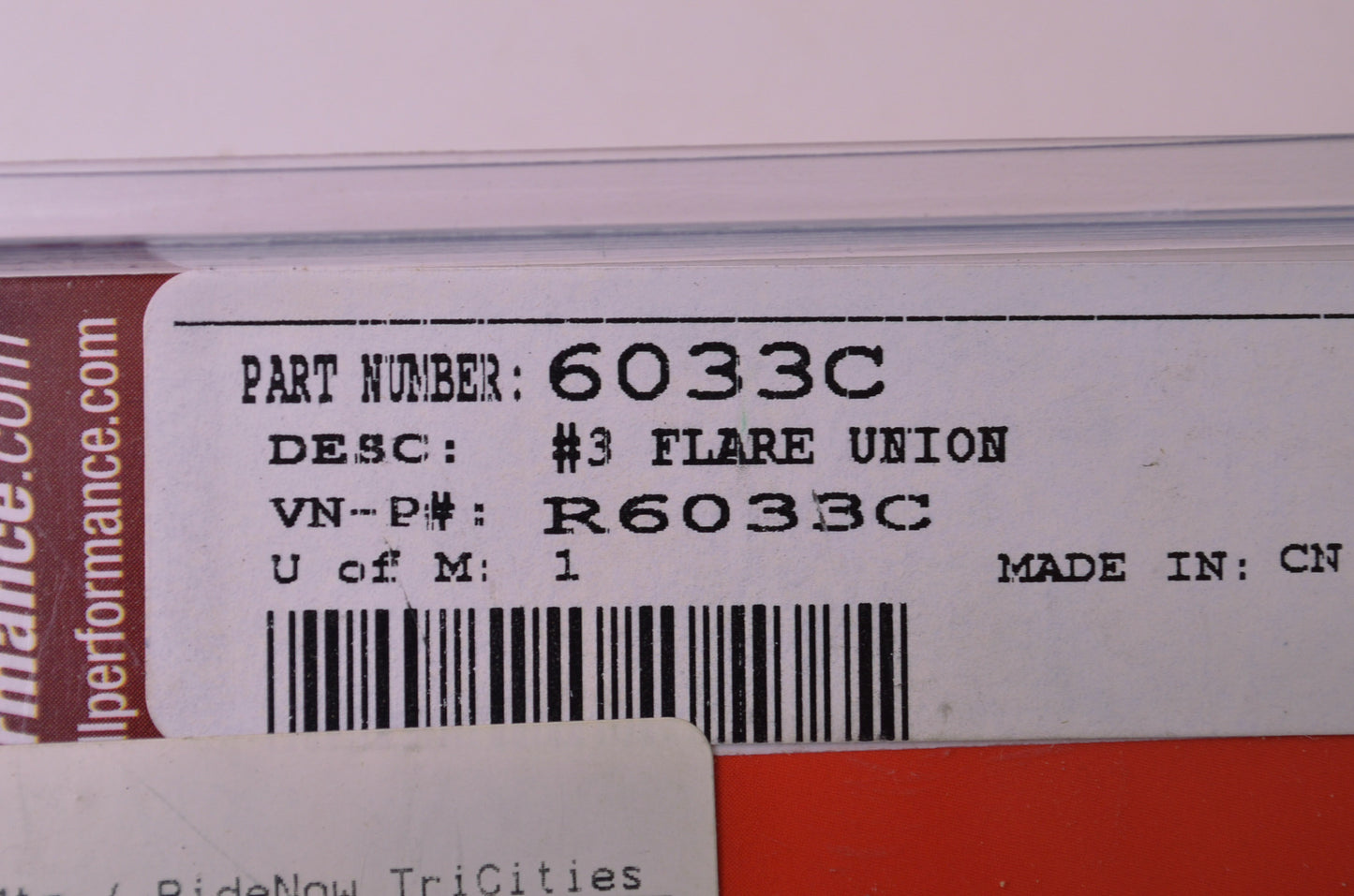 New Russell Flare Union NOS