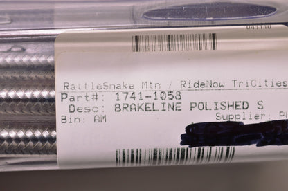 Magnum 1741-1058 Stainless Steel Brake Line NOS