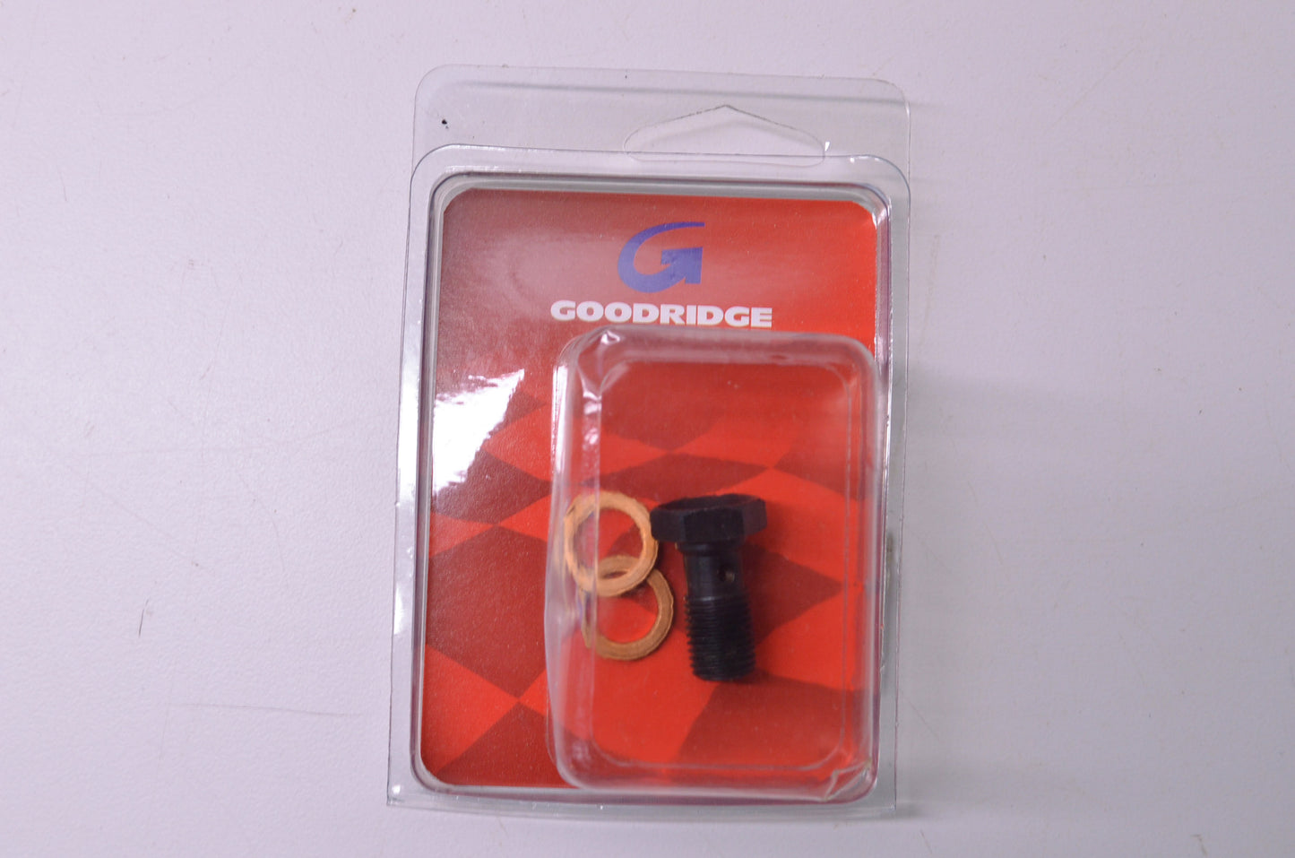 New Goodridge 3/8' Banjo Bolt Black NOS