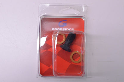 New Goodridge 7/16' Banjo Bolt Black NOS