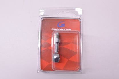 New Goodridge 7/16 Straight Banjo Chrome NOS