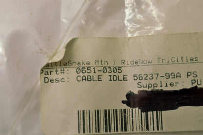 Drag Specialties 0651-0305 Idle Cable NOS