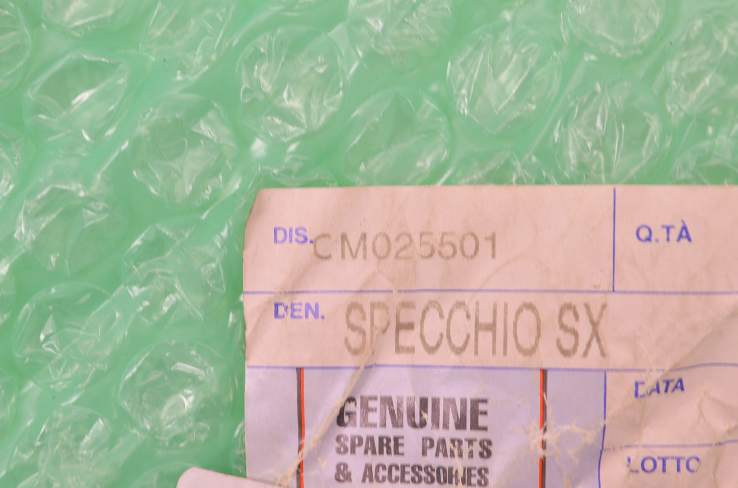 Specchio CM025501 LH Mirror NOS