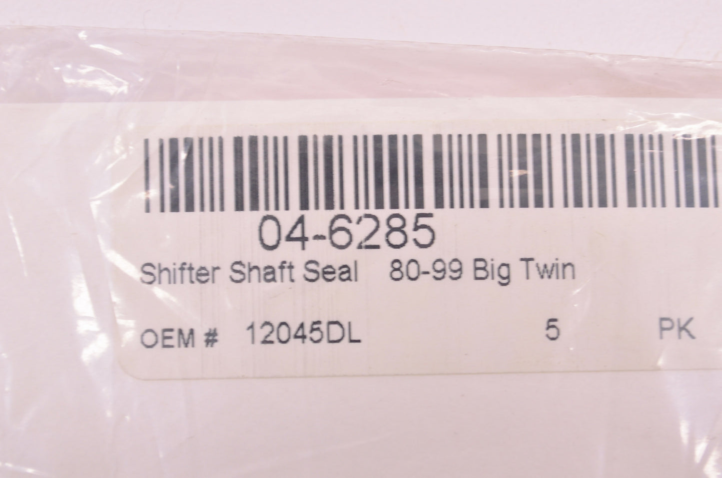 Twin Power 1601681 Shifter Shaft Seal Qty 5 NOS