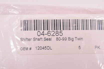 Twin Power 1601681 Shifter Shaft Seal Qty 5 NOS