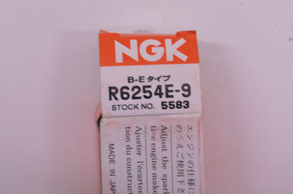 NGK R6254E-9 Spark Plug Qty 2 NOS