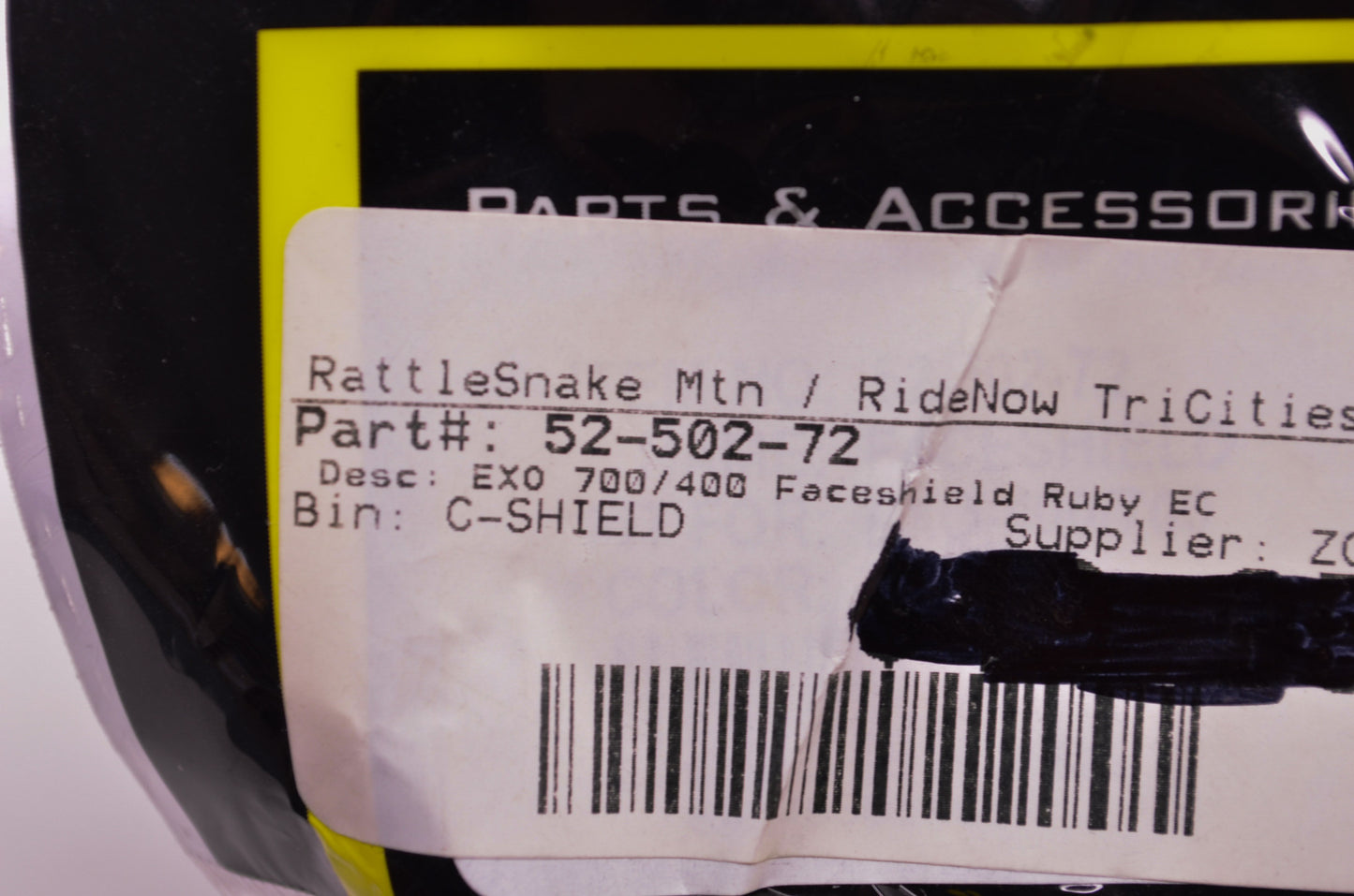 New Scorpion EXO Ruby Visor NOS
