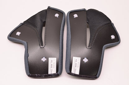 New HJC Helmet Cheek Pads 2XL 3XL 20MM NOS