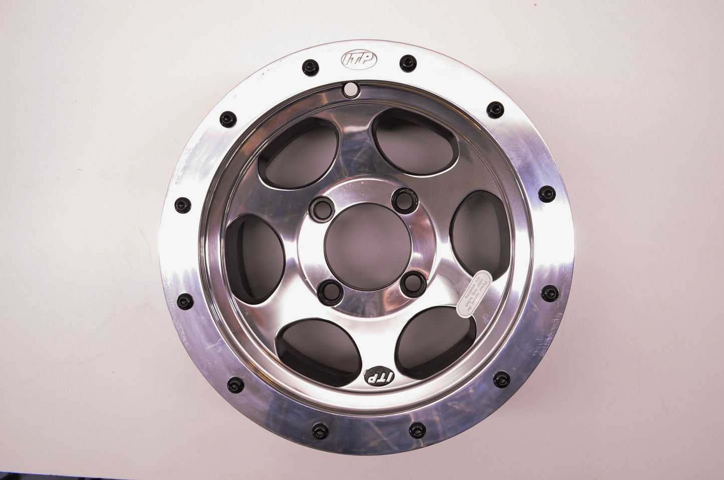 Polished Aluminum ATV Wheel C-Series Type 7 4x110 12x7 NOS