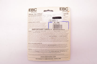 EBC FA128X, 15-128X Brake Pads NOS