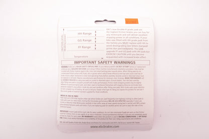 New EBC Brake Pads NOS