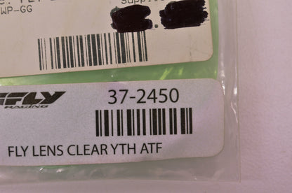 New Fly Racing Youth Clear Lense NOS