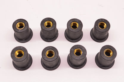 New OEM Buell Facia Mounting Well Nut QTY 8 NOS